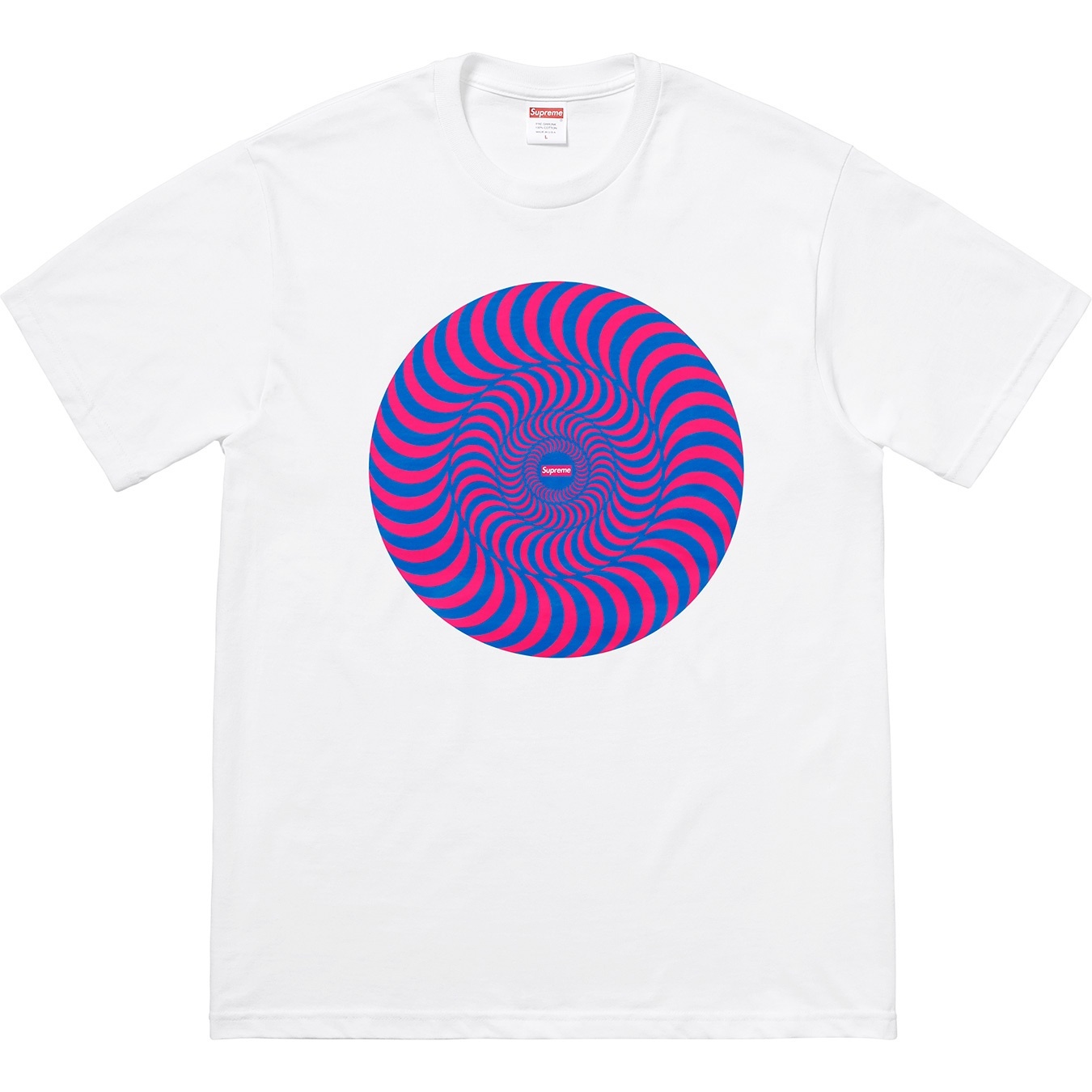 Supreme®/Spitfire® Classic Swirl T-Shirt view 6